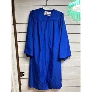 Matte Blue Graduation Gown/Robe by National Recognition Products